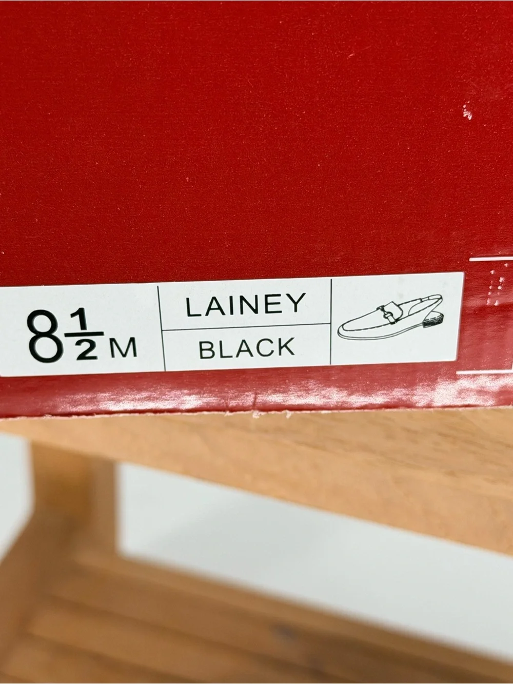 New Journee collection LAINEY Black Women's Slip-On Loafers SIZE 8.5M